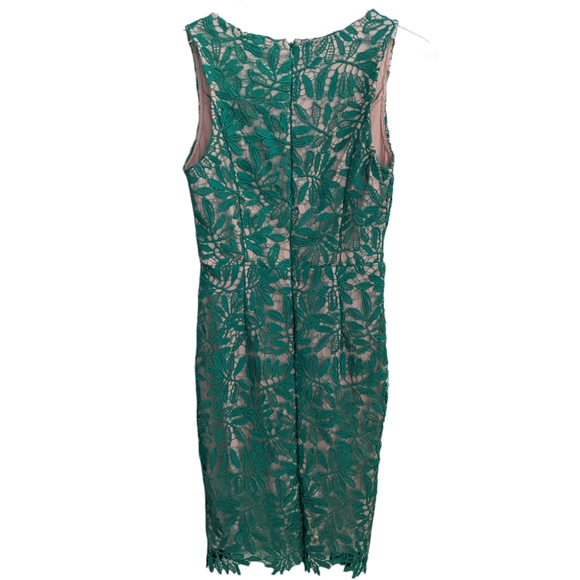 Lulu's Amberley Green Lace Sleeveless Bodycon Dress - Picture 6 of 8